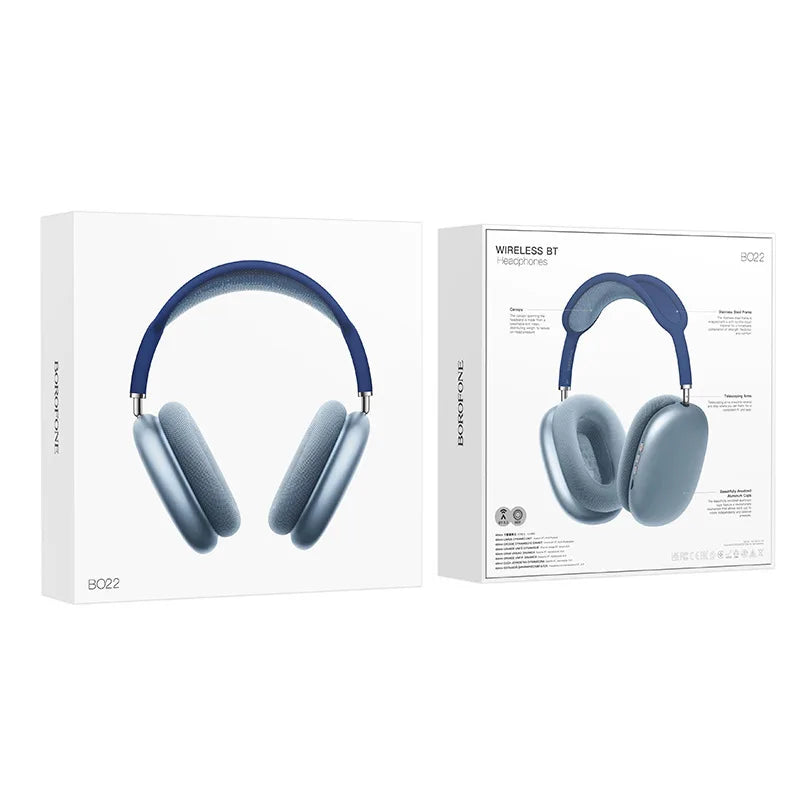 Soundivo Hi-Fi Wireless Headphones – Kabellos mit Mikrofon, Noise Reduction & TF-Karten-Support
