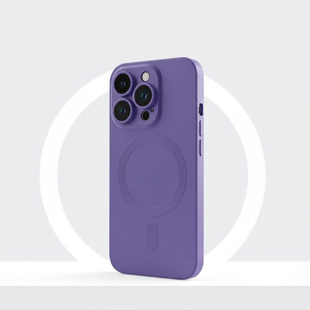 Silicone MagSafe Hülle für iPhone 11–16 Pro Max – Magnetisch & Wireless Chargin