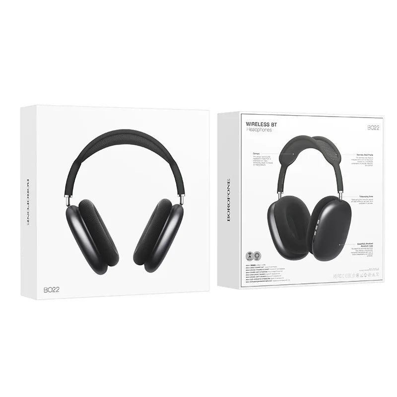 Soundivo Hi-Fi Wireless Headphones – Kabellos mit Mikrofon, Noise Reduction & TF-Karten-Support